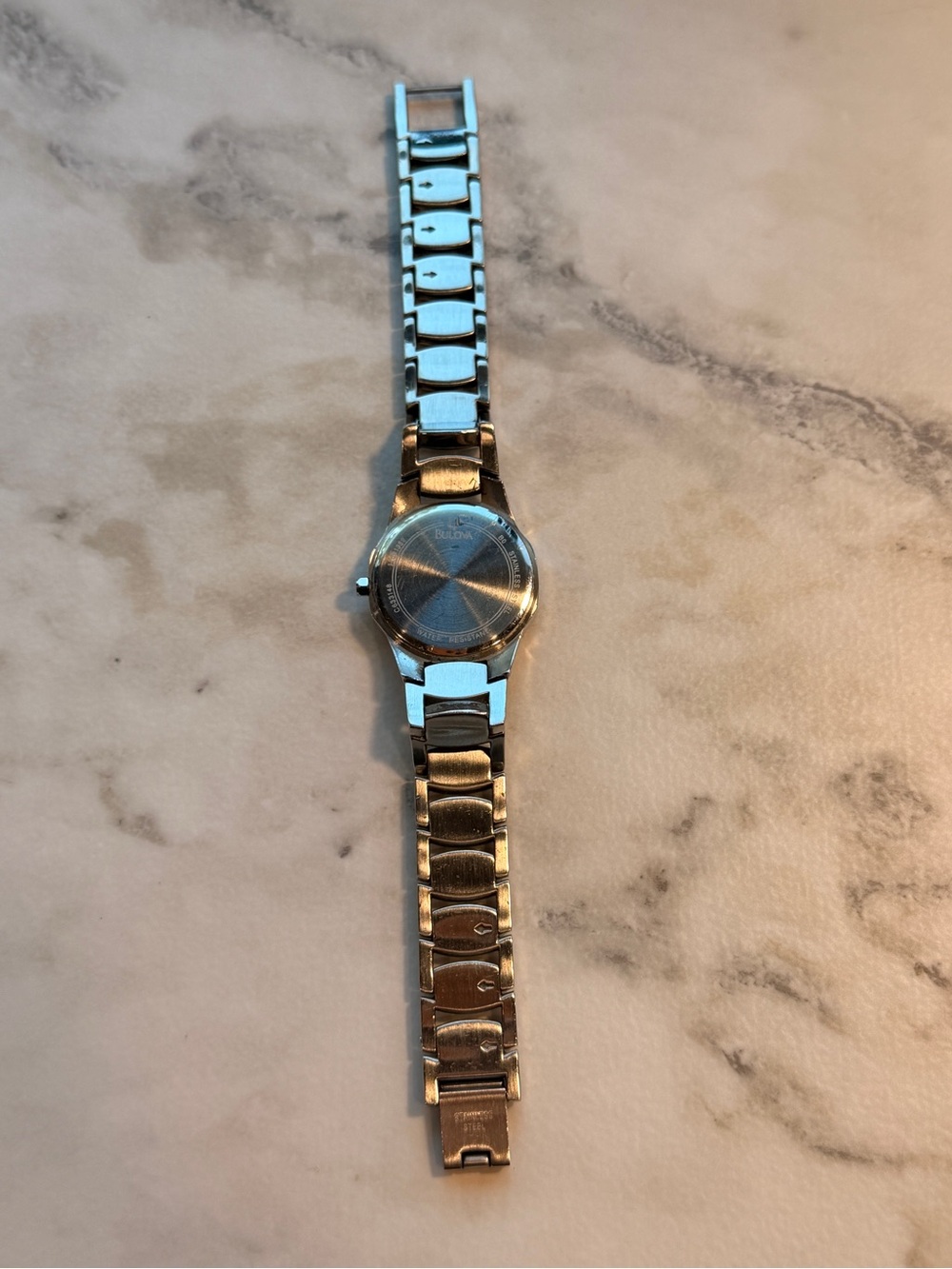 Women’s Bulova Silver Stainless Steel Watch With Crystals - Picture 6 of 8